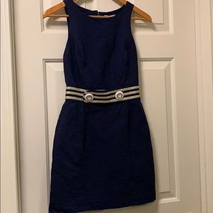 Lilly Pulitzer, Navy Blue Shift Dress
